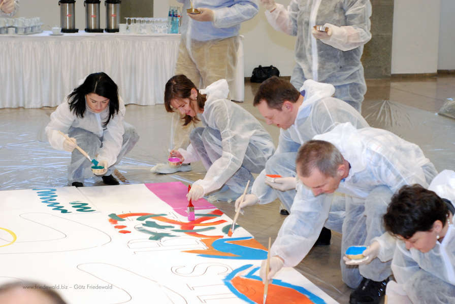 FIRMEN MALEN - Action Painting